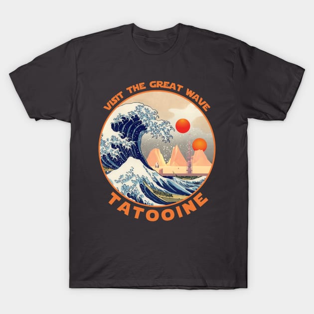 Visit Tatooine T-Shirt by balibeachart